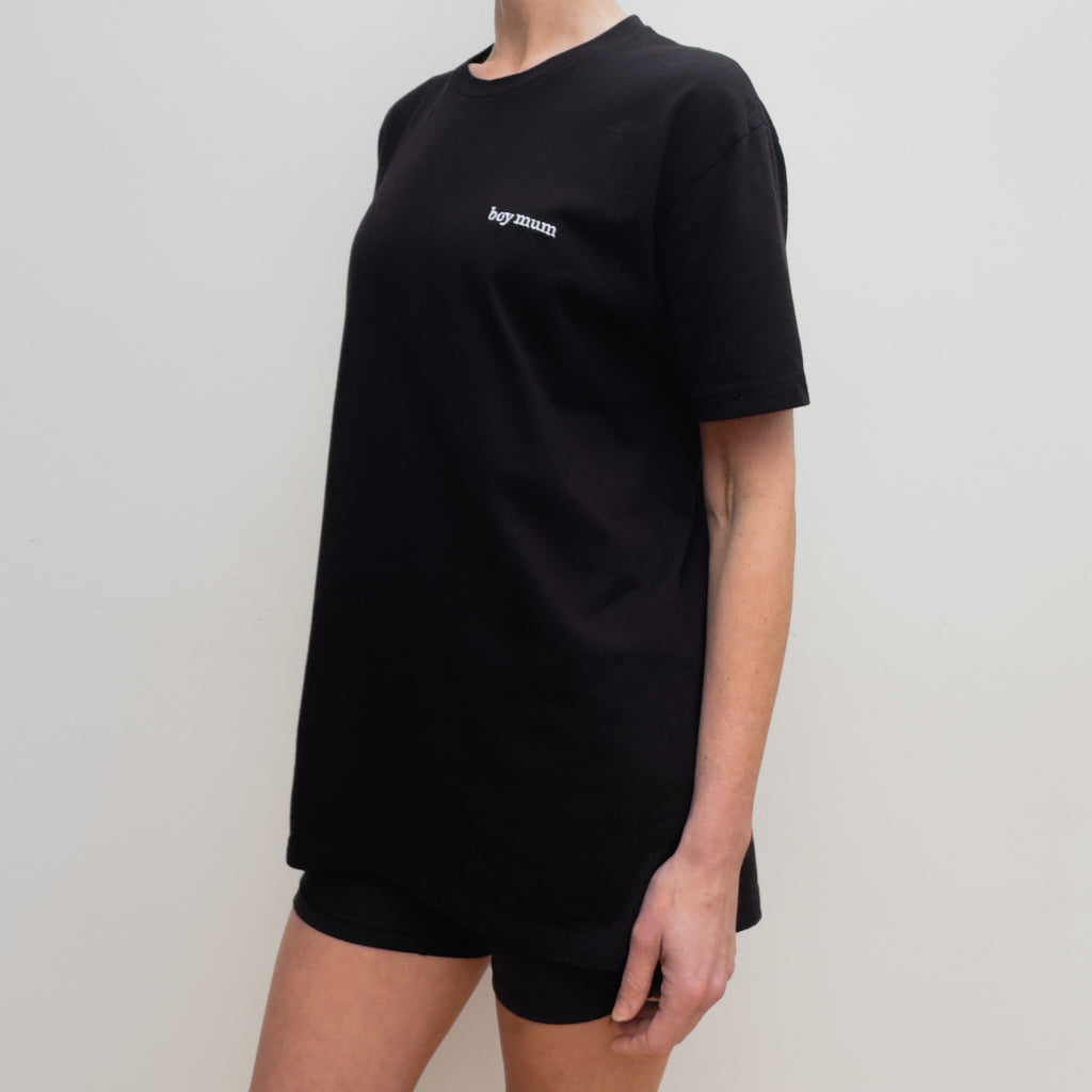 "boy mum" T-shirt