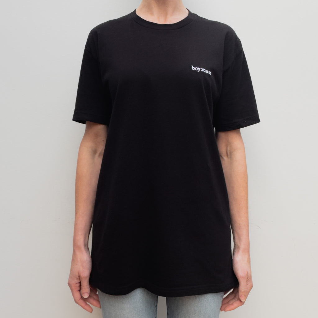 "boy mum" T-shirt