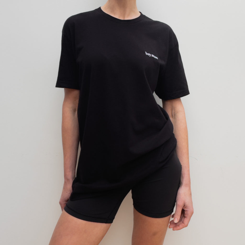 "boy mum" T-shirt