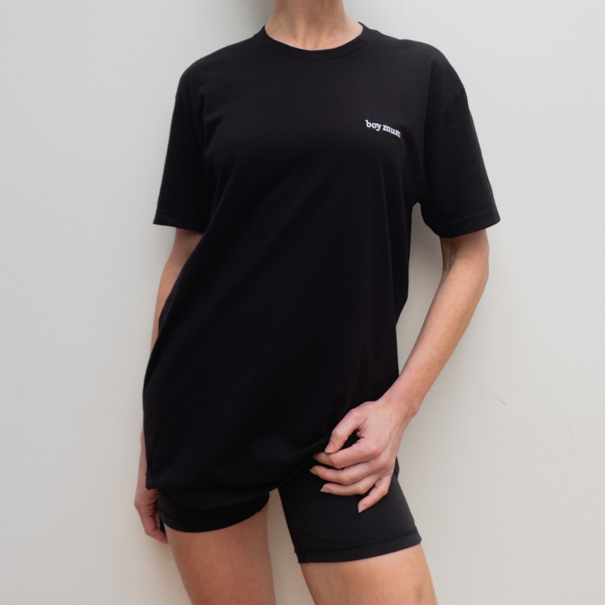 "boy mum" T-shirt