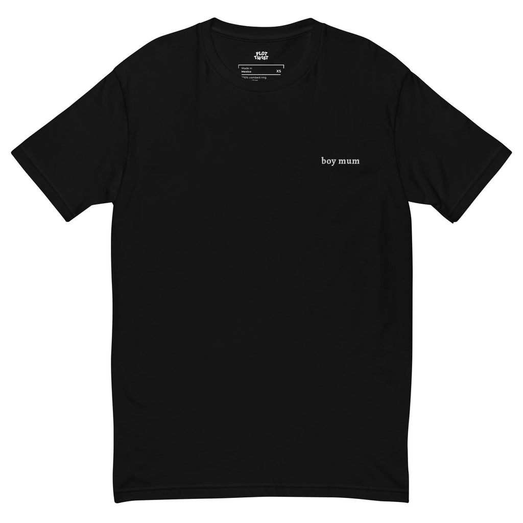 "boy mum" T-shirt - Plot Twist - 6249399_4865