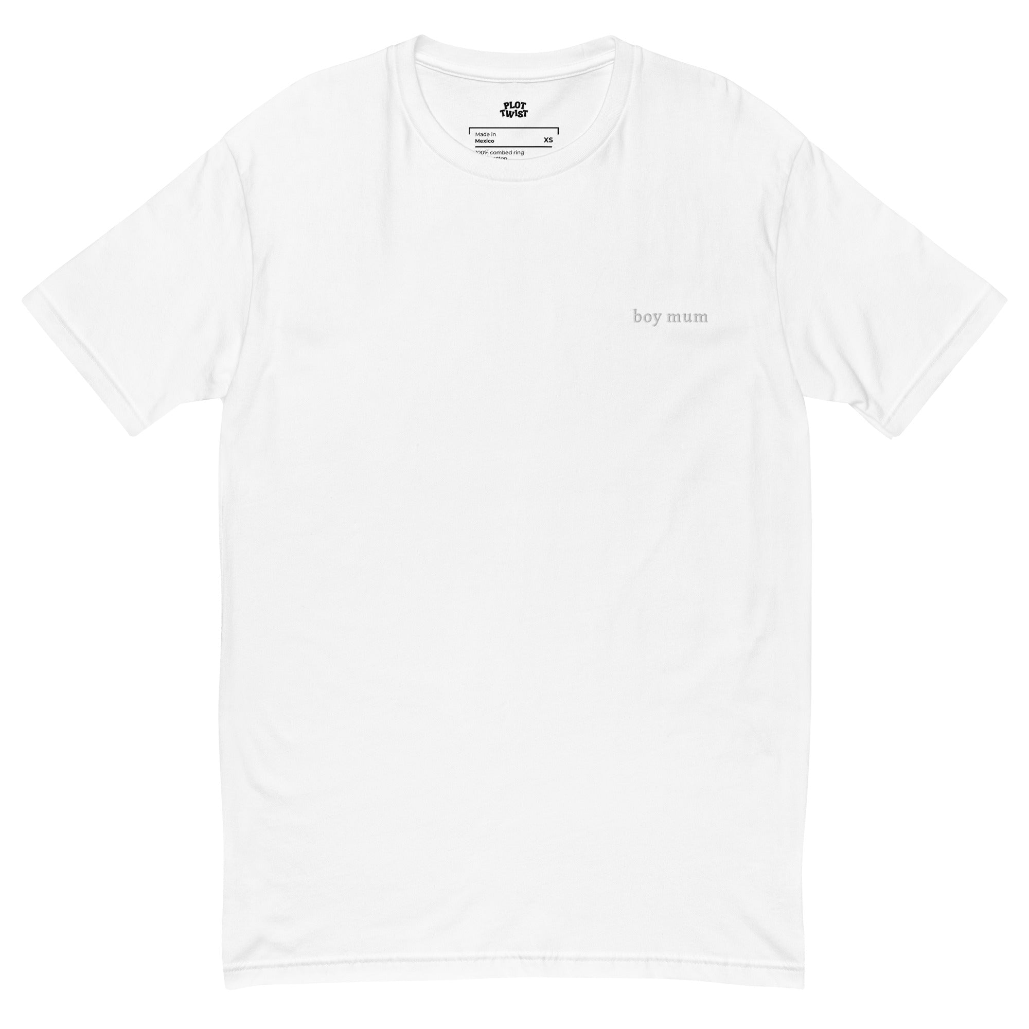 "boy mum" T-shirt - Plot Twist - 6249399_4872
