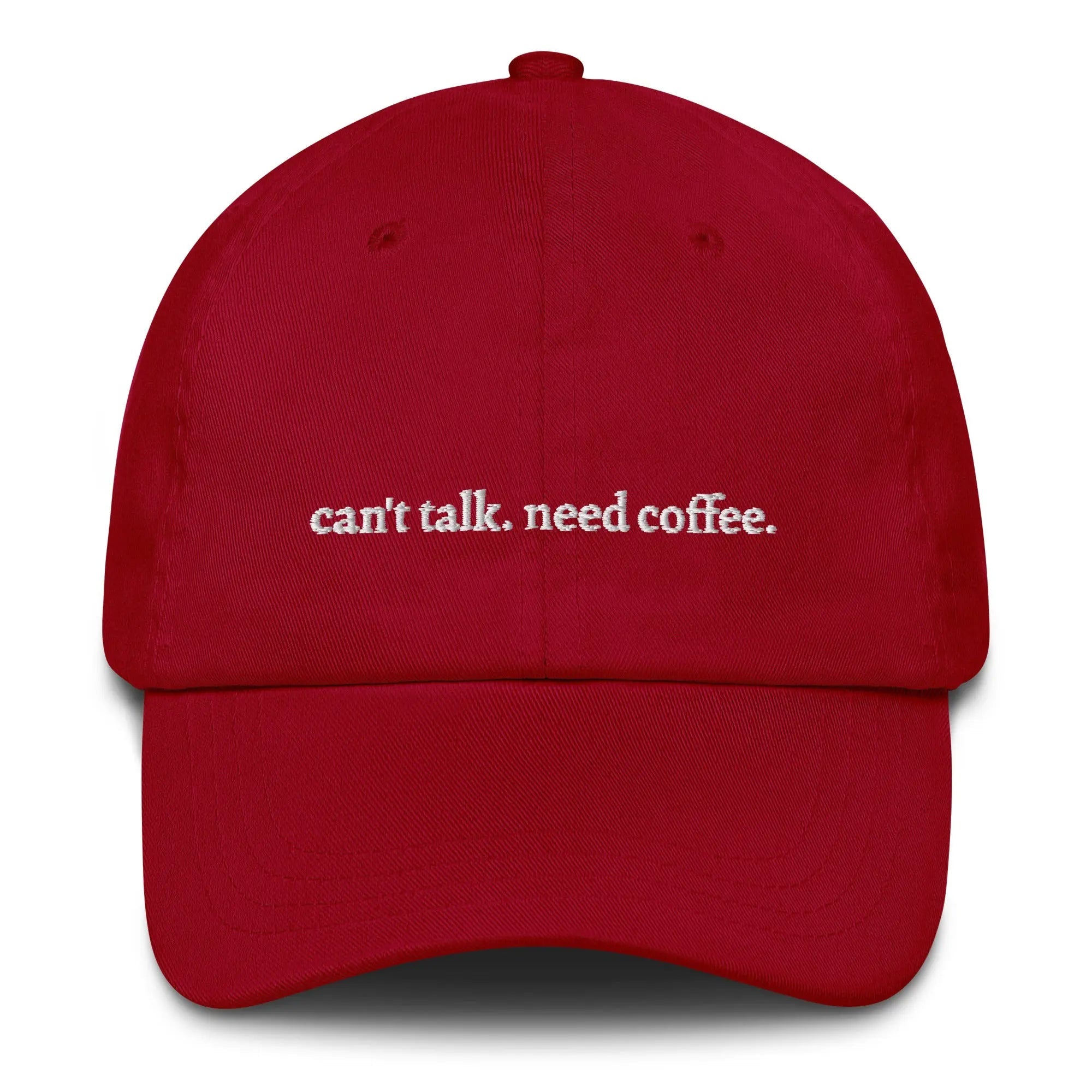 "can't talk need coffee" Dad Hat - Plot Twist - 6247313_12735