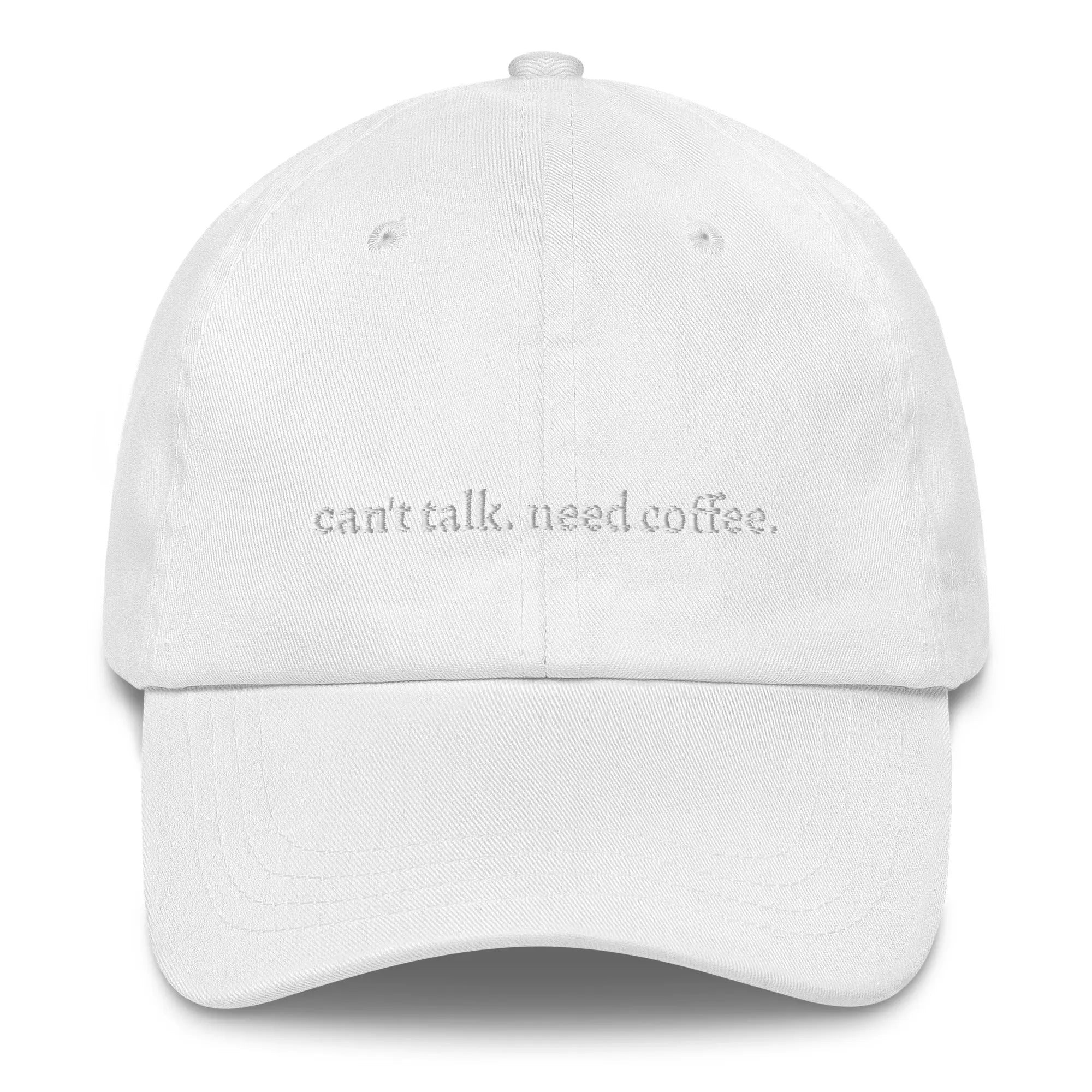 "can't talk need coffee" Dad Hat - Plot Twist - 6247313_7853