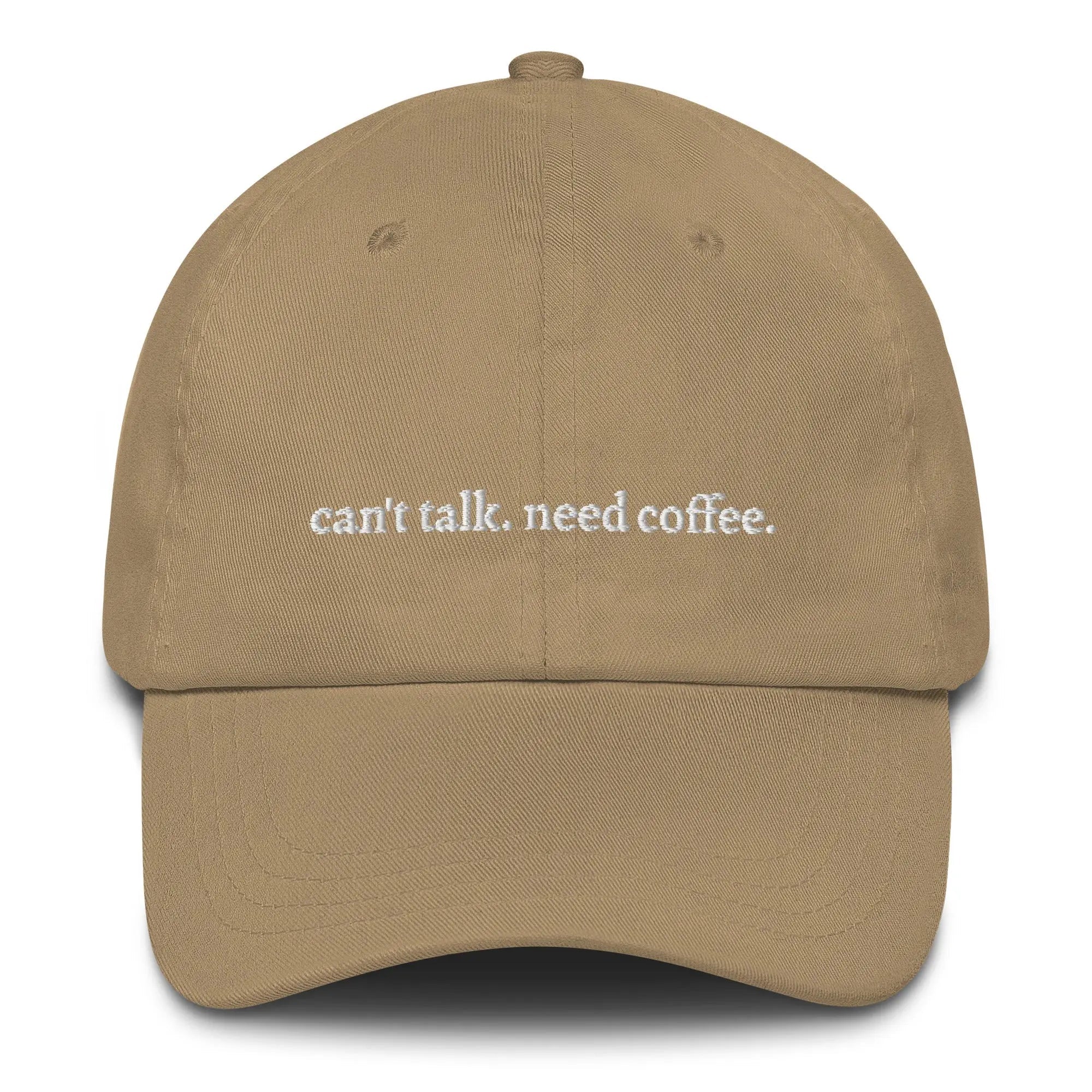 "can't talk need coffee" Dad Hat - Plot Twist - 6247313_7855