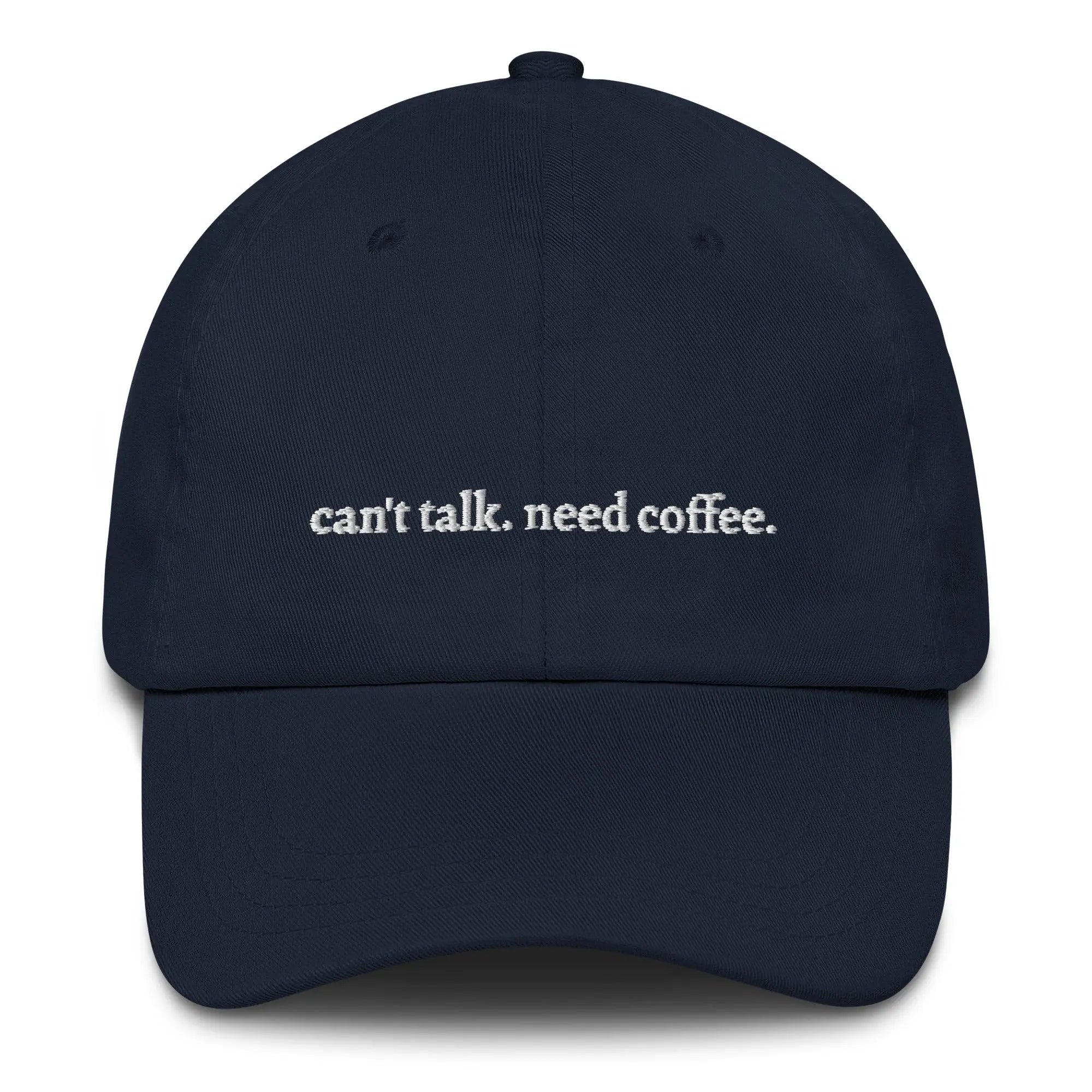 "can't talk need coffee" Dad Hat - Plot Twist - 6247313_7857