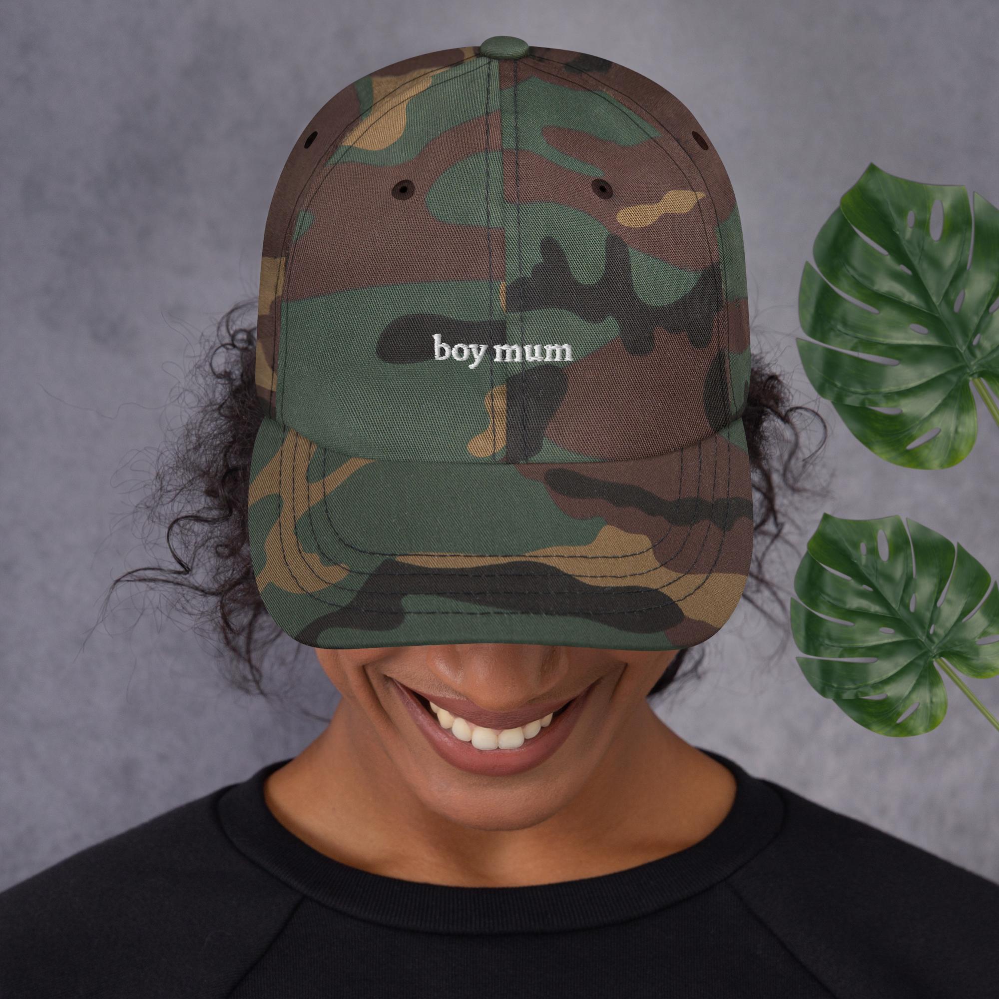 "boy mum" hat