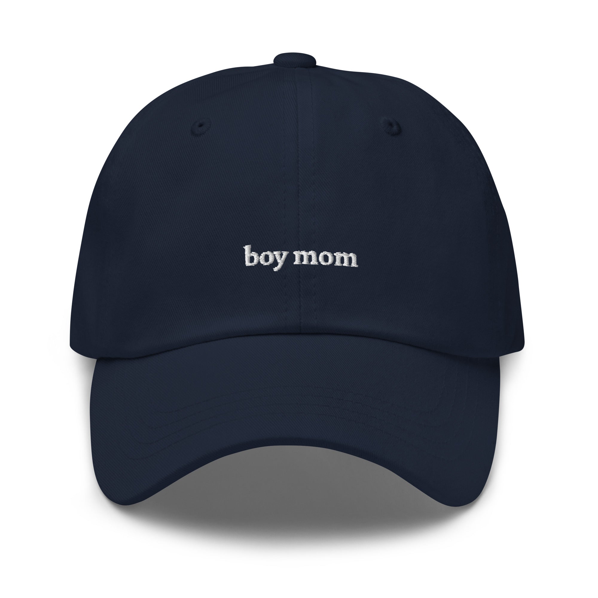 "boy mom" classic dad hat navy