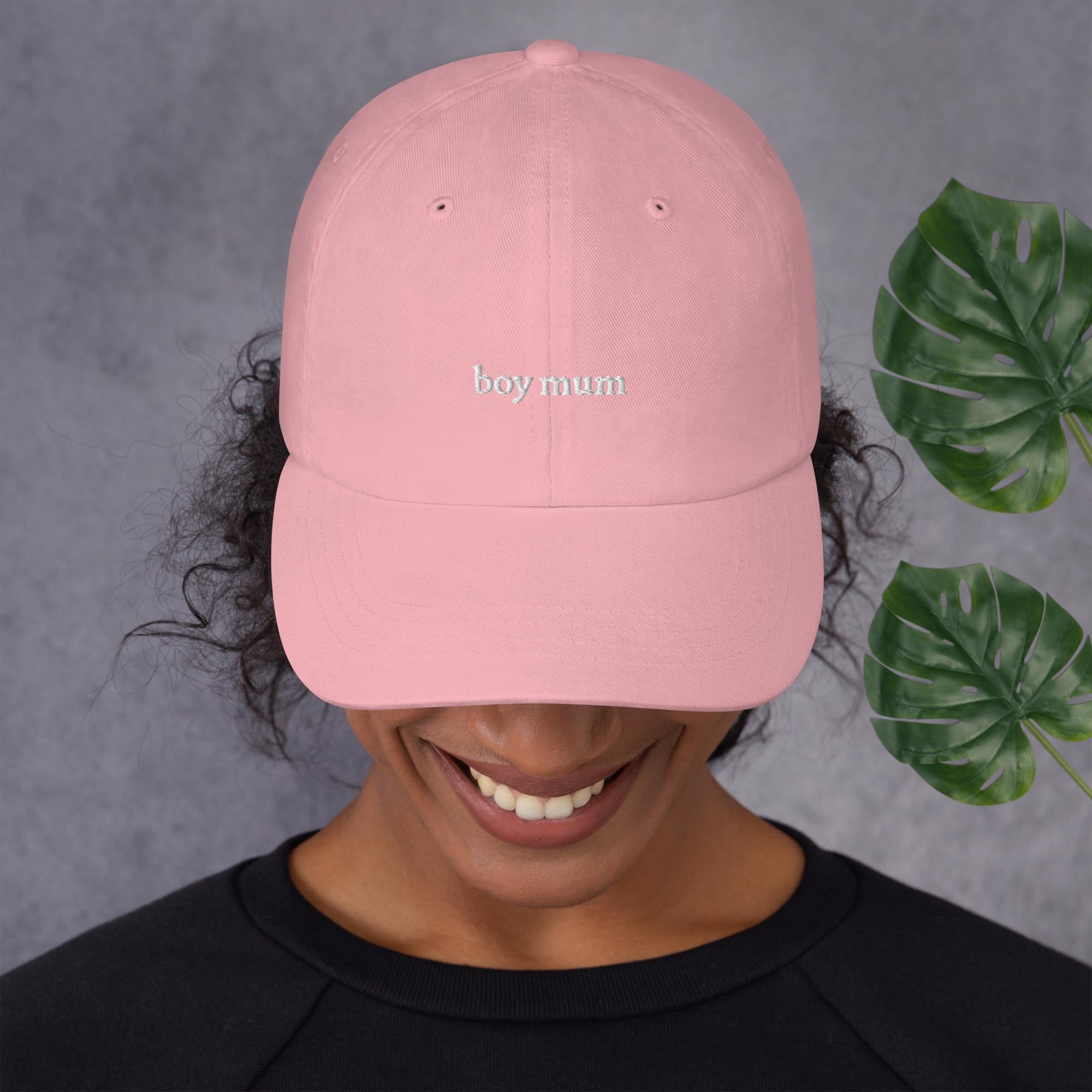 "boy mum" hat