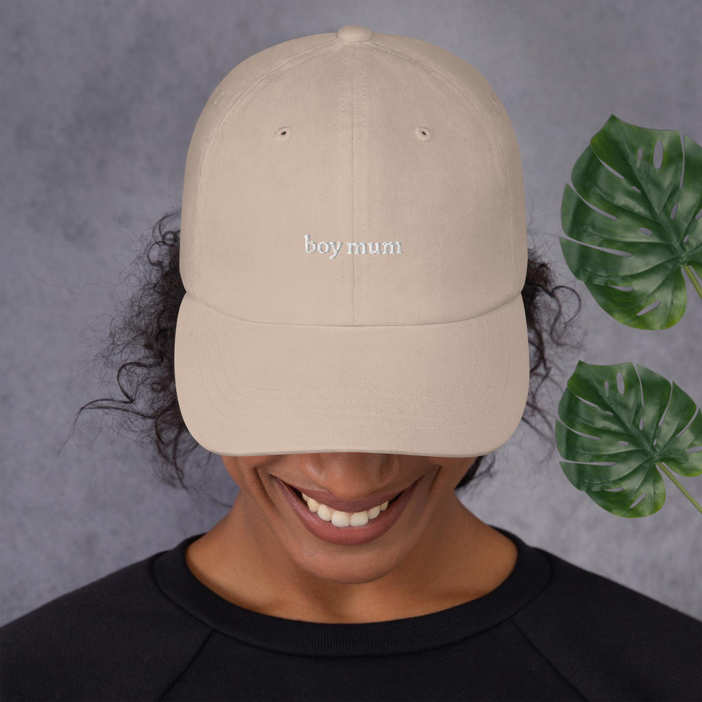 "boy mum" hat