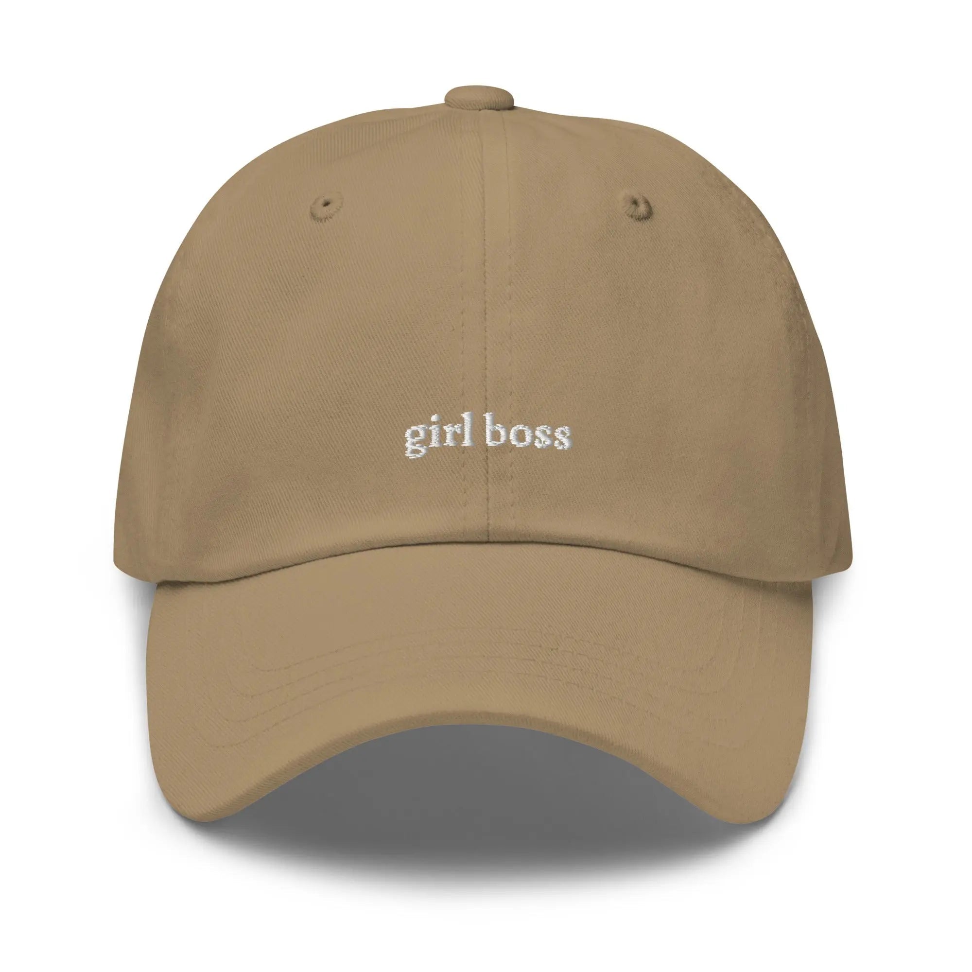 "girl boss" Dad Hat - Plot Twist - 8749181_7855