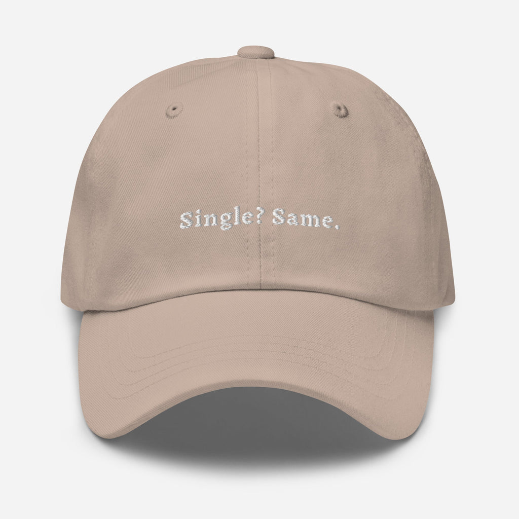 "Single? Same" Dad hat - Plot Twist - 3382482_7854