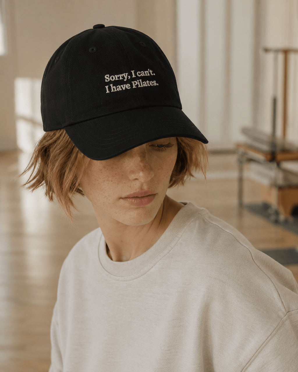 "Sorry, I can't. I have Pilates" Dad Hat - Plot Twist - 7450403_7854