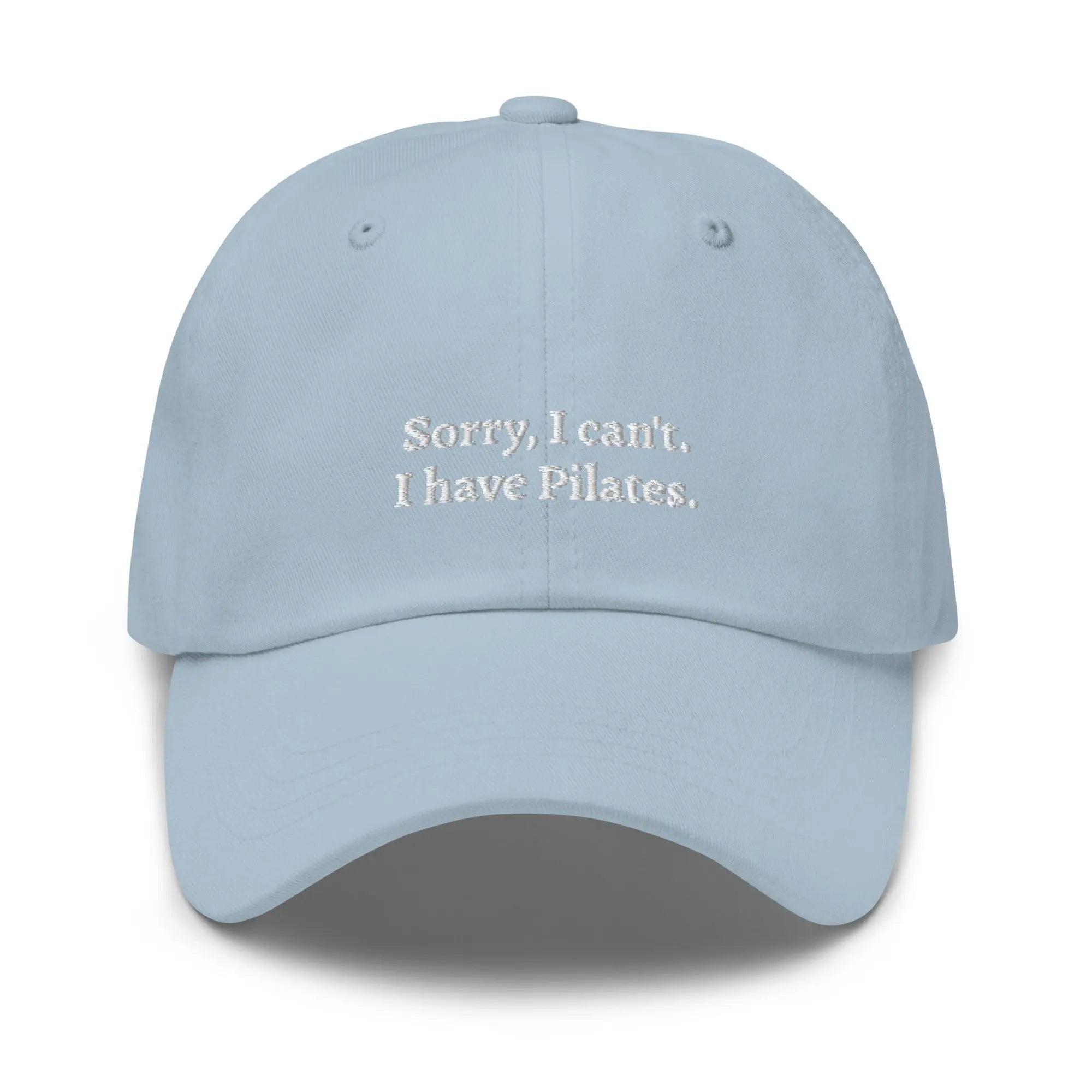 "Sorry, I can't. I have Pilates" Dad Hat - Plot Twist - 7450403_7856