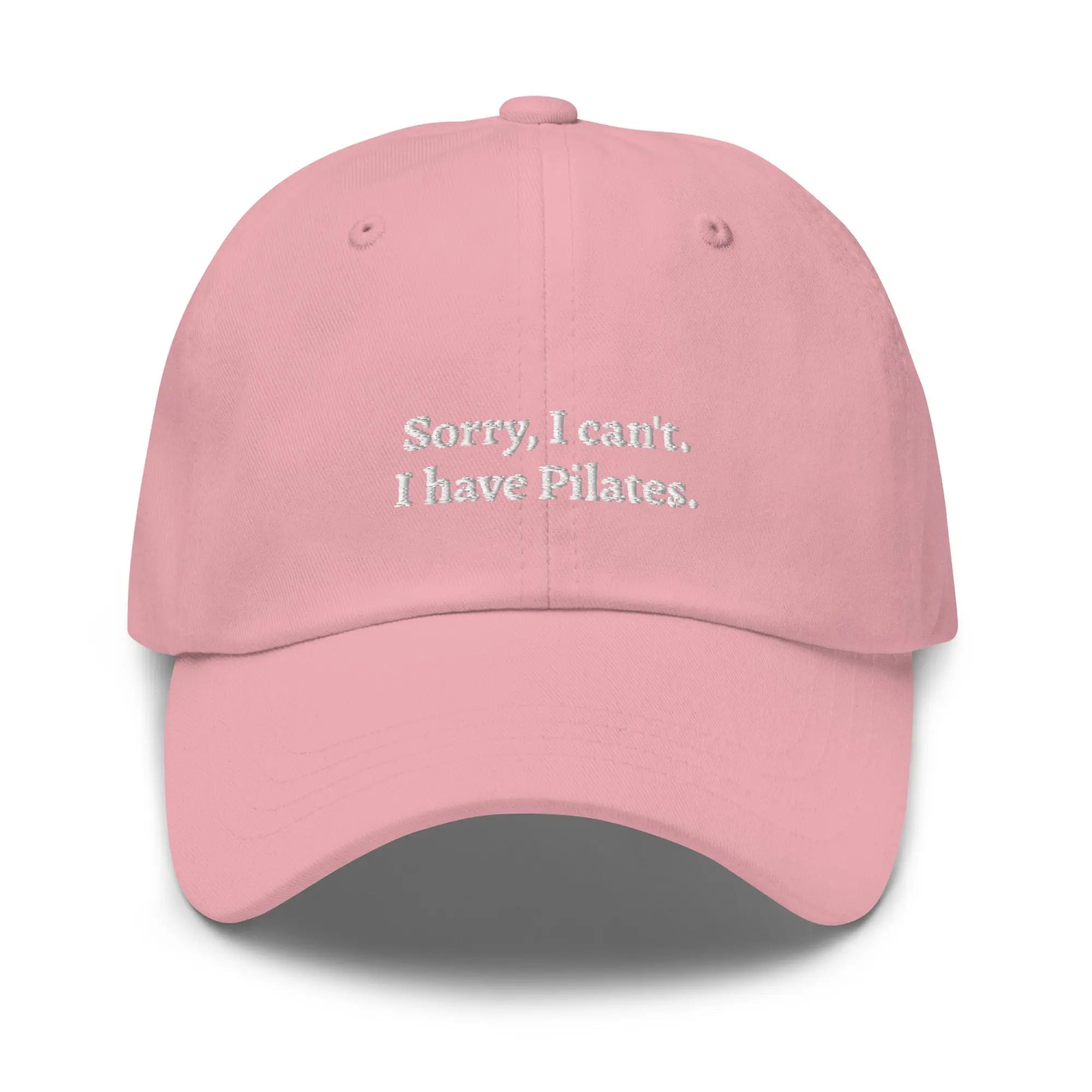"Sorry, I can't. I have Pilates" Dad Hat - Plot Twist - 7450403_7858