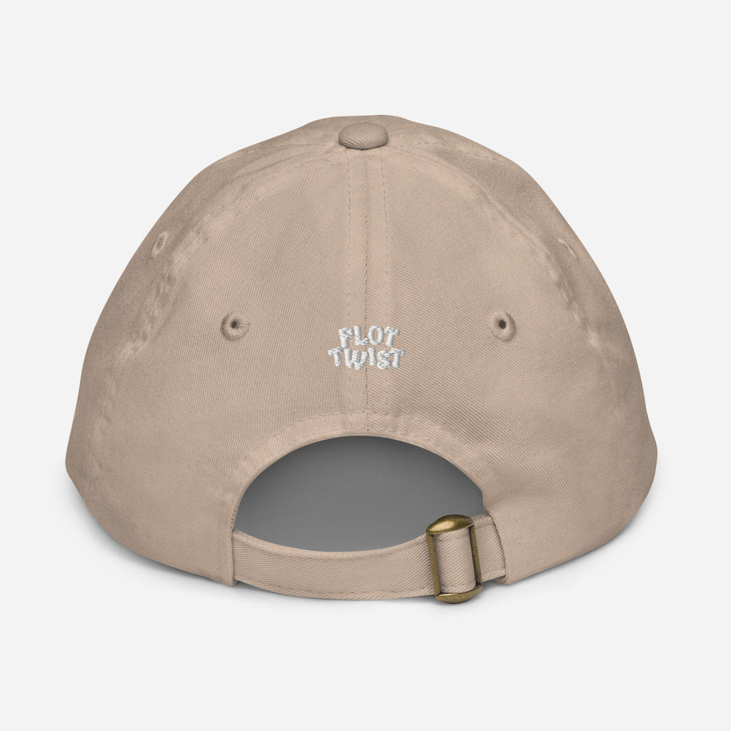 'world's best dad' Youth Hat - Plot Twist - 8873934_11456