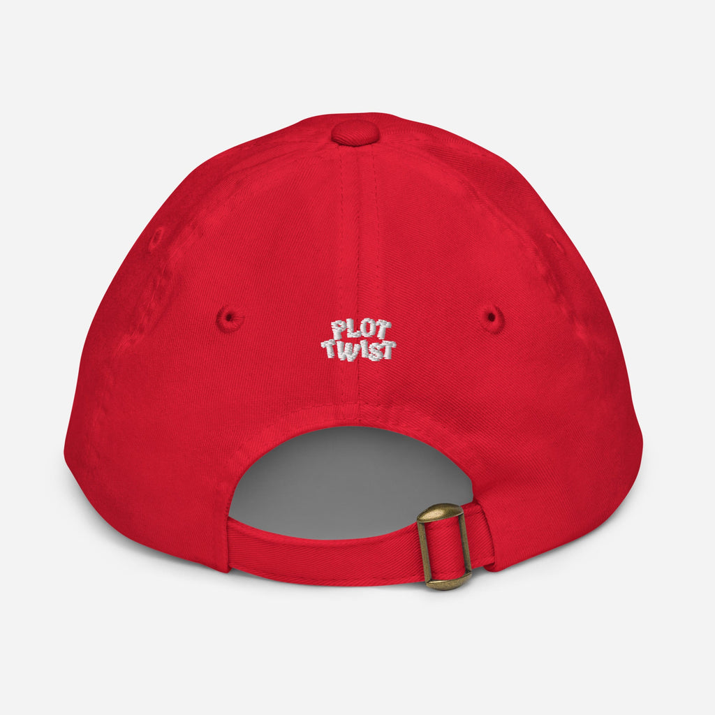 'world's best dad' Youth Hat - Plot Twist - 8873934_11456
