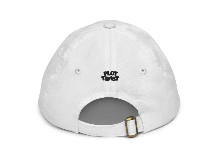 'world's best dad' Youth Hat - Plot Twist - 8873934_11456