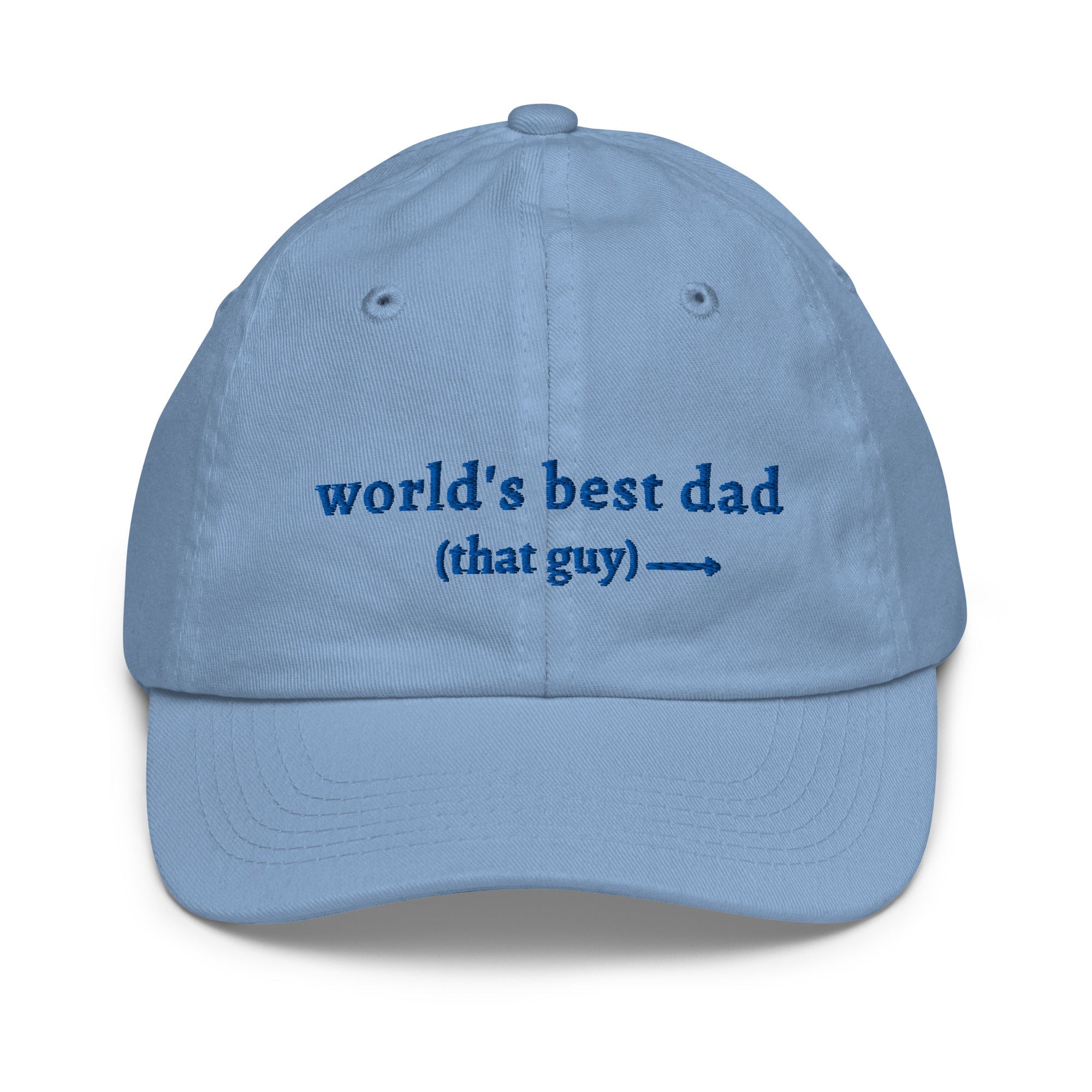 'world's best dad' Youth Hat - Plot Twist - 8873934_11459