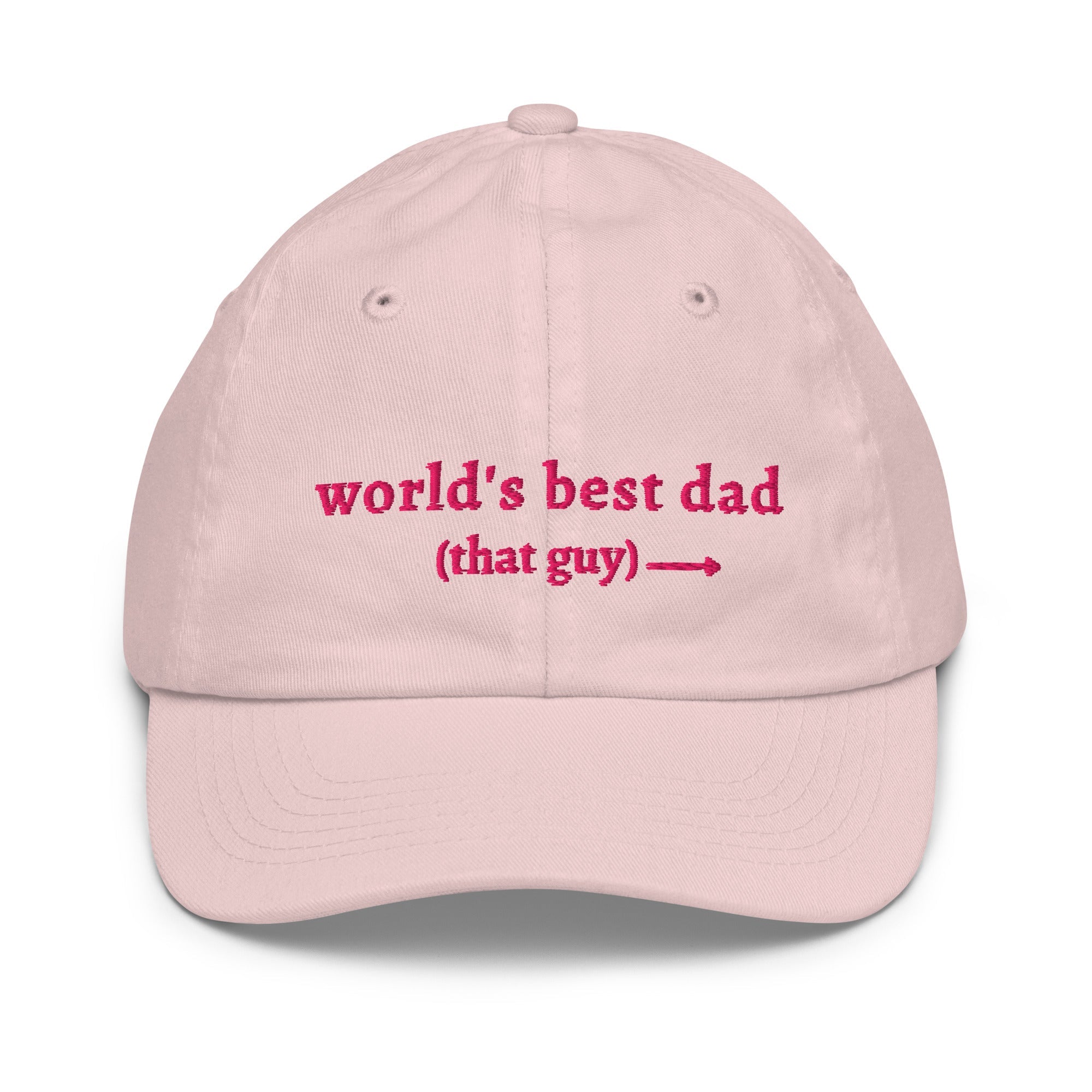 'world's best dad' Youth Hat - Plot Twist - 8873934_11460